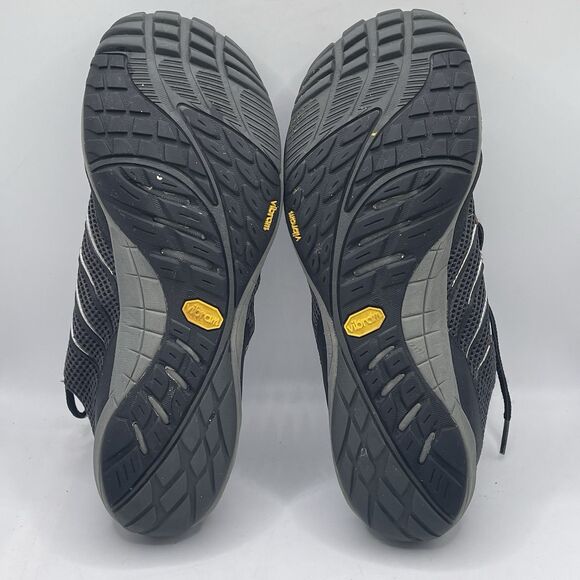 Merrell Trail Glove Men\'s Size 8 Black/Granite Activewear Athletic Hiking Train
